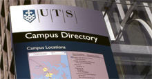 University of Technology Sydney Signage
