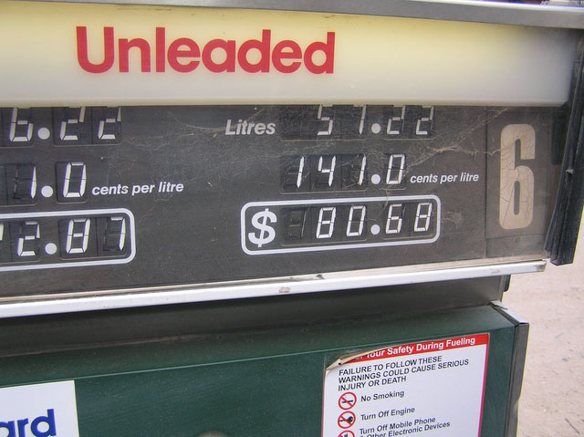 That's 147 cents a litre!